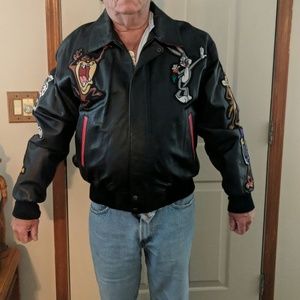 Looney Tunes Vintage Leather Jacket